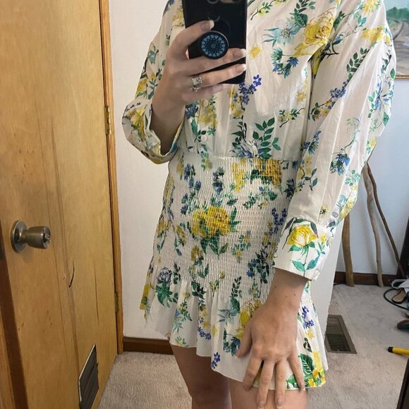 NWT Zara Bloggers Favorite The Patricia Floral Dress - Picture 9 of 15